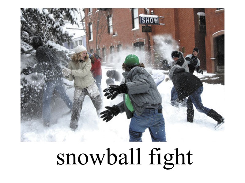 snowball fight